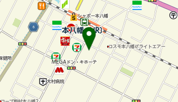 本八幡南口接骨院の地図画像