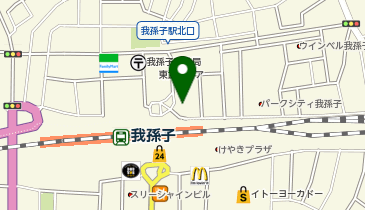 我孫子北口整骨院の地図画像