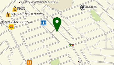 宜野湾うちどまり整骨院の地図画像