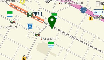 エステティックサロンSHARER(シェアラ) 市川店の地図画像