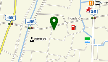 カワサキ プラザ松本の地図画像