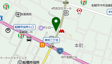 一本堂 船橋駅前店の地図画像