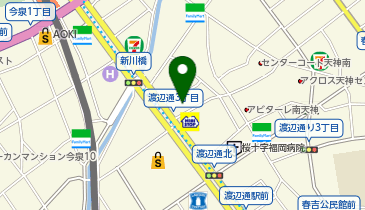 ゼスト ミュージックスクール 福岡天神校の地図画像