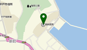 猶興館高等学校の地図画像