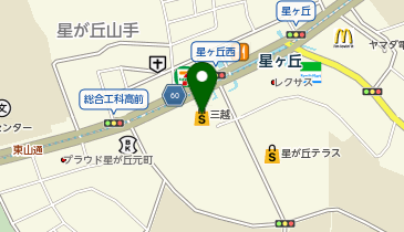 Dessin(デッサン) 星ヶ丘三越店の地図画像