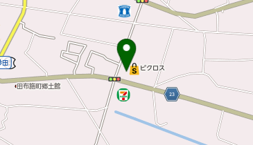 マルキュウ田布施店の地図画像
