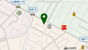 おたからや 東月寒店の地図画像