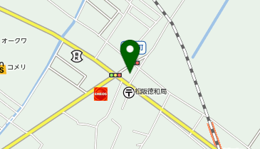 餃子の雪松 松阪店の地図画像