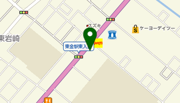 らーめん屋うさぎの地図画像