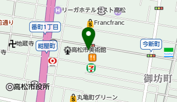 ハマノ靴店の地図画像