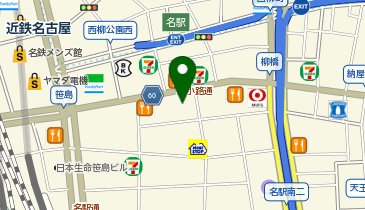 アクセアカフェ 名古屋駅前広小路通り店の地図画像