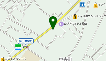 戦国サンド 松阪店の地図画像