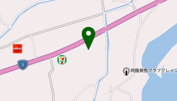 ガーデングリーンテニスコートの地図画像