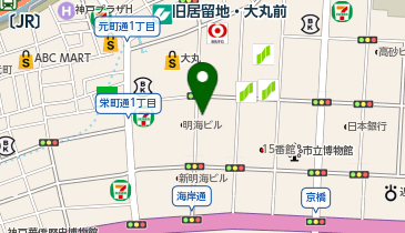 ロレックス ブティック 大丸神戸の地図画像