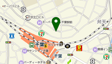 資格の大原 千葉校の地図画像