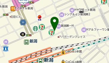 資格の大原 新潟校の地図画像