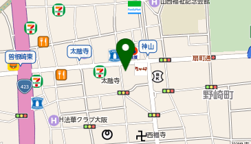 資格の大原 梅田校の地図画像