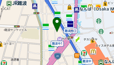 資格の大原 難波校の地図画像