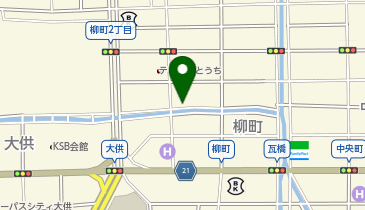 資格の大原 岡山校の地図画像