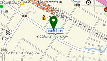 資格の大原 大分校の地図画像