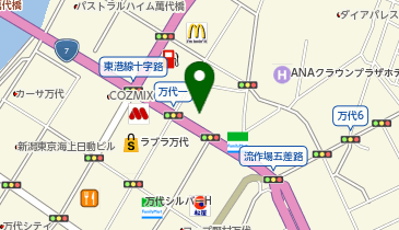 資格スクール大栄 新潟校の地図画像