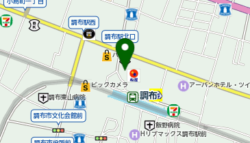 資格スクール大栄 調布校の地図画像