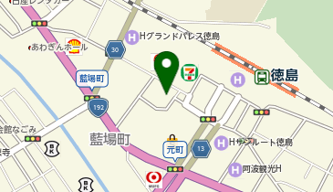 資格スクール大栄 徳島校の地図画像