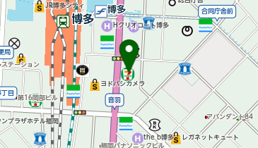 資格スクール大栄 博多校の地図画像