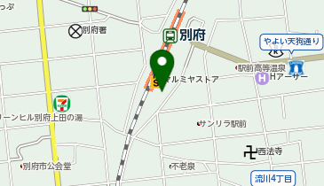 資格スクール大栄 別府駅前教室の地図画像