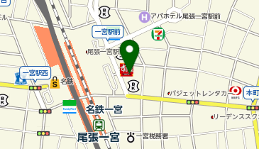 NOVA(ノバ) 一宮校の地図画像