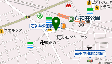 ミネドラッグ 石神井店の地図画像