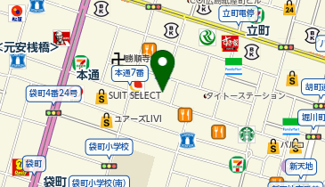 NOVA(ノバ) 広島本通校の地図画像