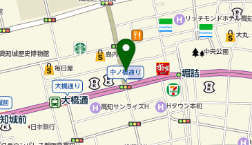 NOVA(ノバ) 高知校の地図画像