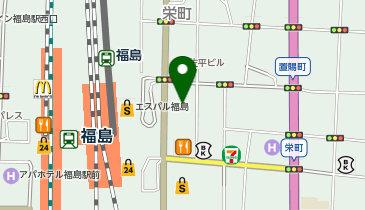 パソコン教室アビバ 福島校の地図画像