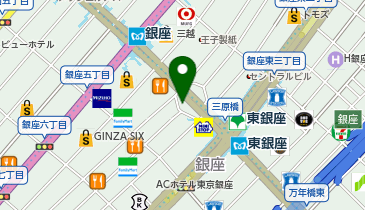 パソコン教室アビバ 銀座校の地図画像