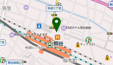 パソコン教室アビバ 熊谷校の地図画像