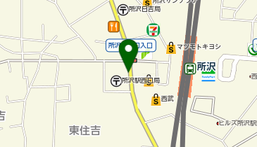 パソコン教室アビバ 所沢校の地図画像