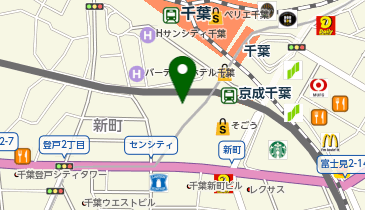 パソコン教室アビバ 千葉駅前校の地図画像