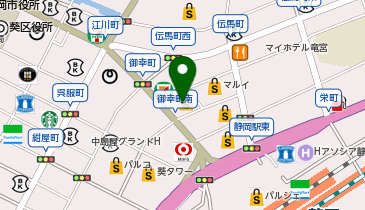 パソコン教室アビバ 静岡モディ校の地図画像