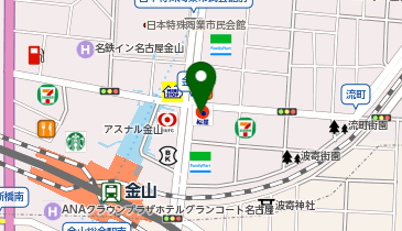 パソコン教室アビバ 金山校の地図画像