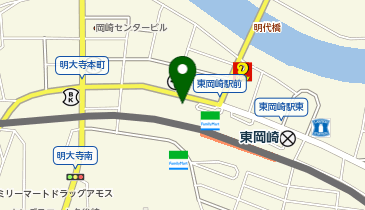 パソコン教室アビバ 東岡崎校の地図画像