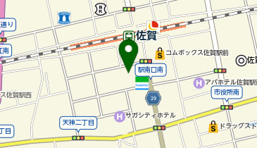 パソコン教室アビバ 佐賀校の地図画像