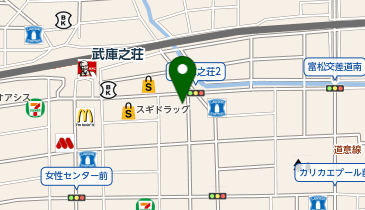 おたからや 武庫之荘店の地図画像