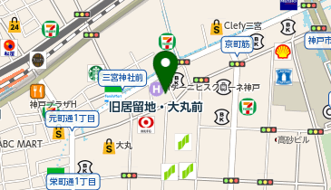 萬育堂薬房の地図画像