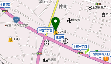 Reflect(リフレクト) 八木橋百貨店の地図画像