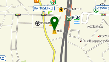 BIG MAMA(ビッグ ママ) 西武所沢S.C.店の地図画像