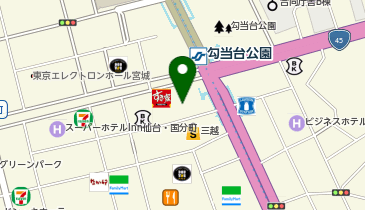 BIG MAMA(ビッグママ) 仙台三越店の地図画像