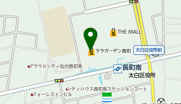 BIG MAMA(ビッグママ) ララガーデン長町店の地図画像