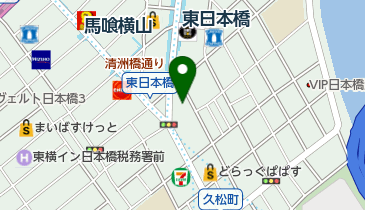 野村不動産東日本橋ビルの地図画像