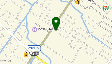 餃子の雪松 彦根店の地図画像